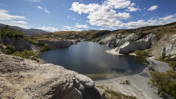 New Zealand Central Otago Lake Landscape