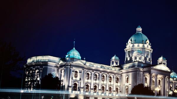 Parliament on Belgrade Serbia Tours