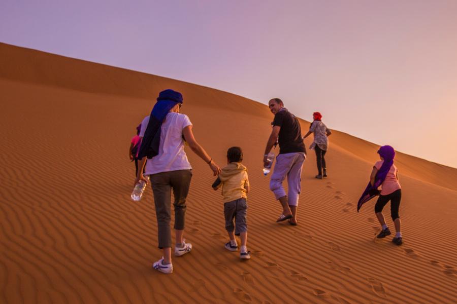 Did you know that you can eat "pizza" in the Moroccan desert?